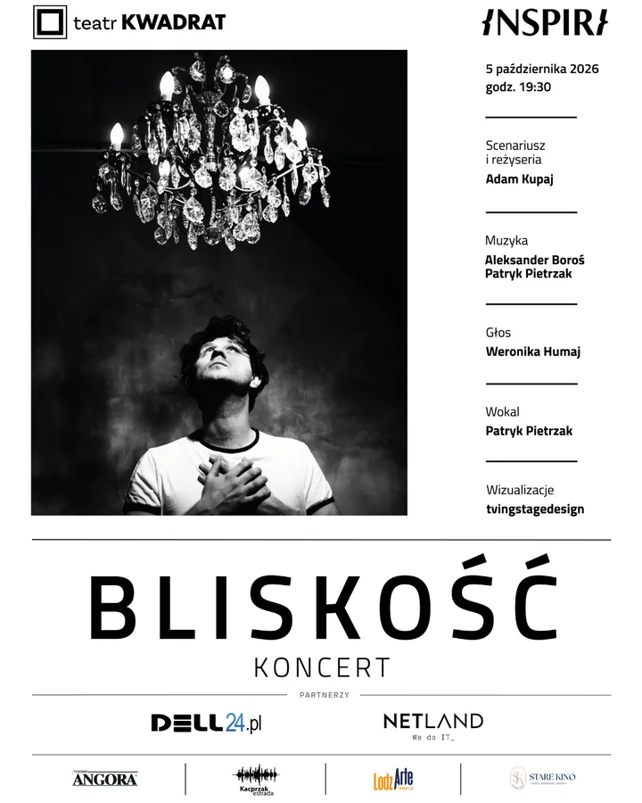 Plakat: Bliskość - koncert
